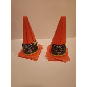 Children's Toys/Young Adults Sports Gym Equipment 9'Field Cones- Pack of 8- New!